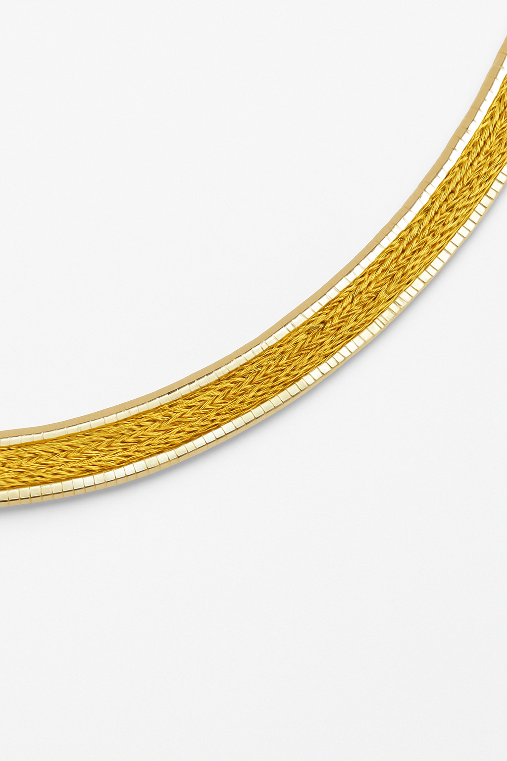 Radiance 92.5% Sterling Silver Collar Necklace