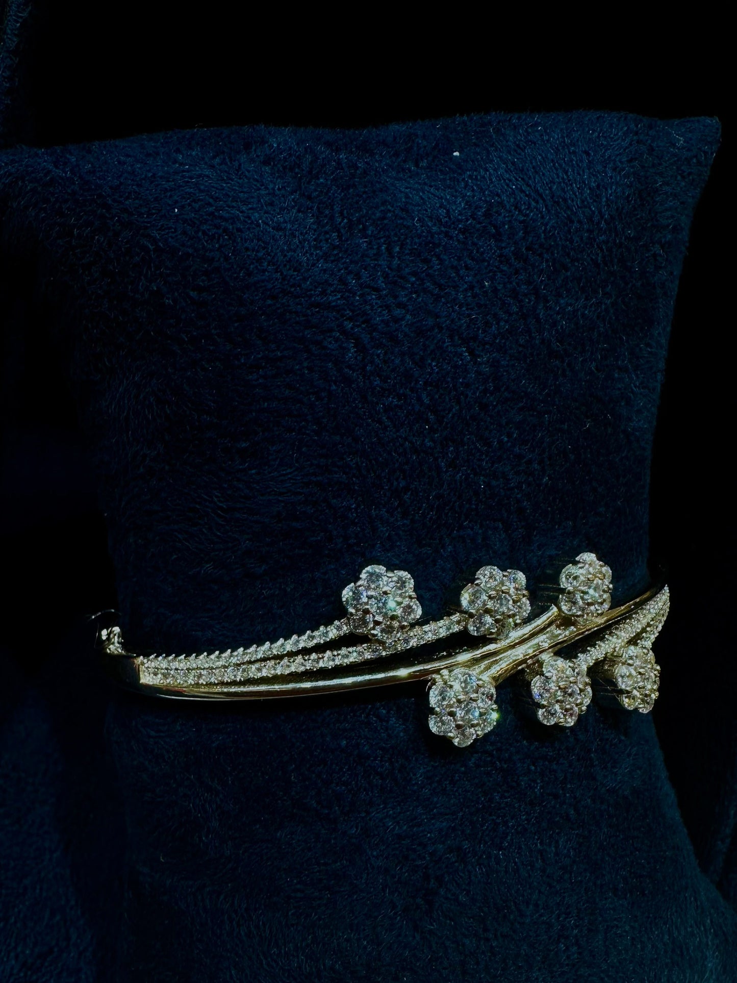 Flower 92.5% silver Bracelet