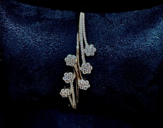 Flower 92.5% silver Bracelet
