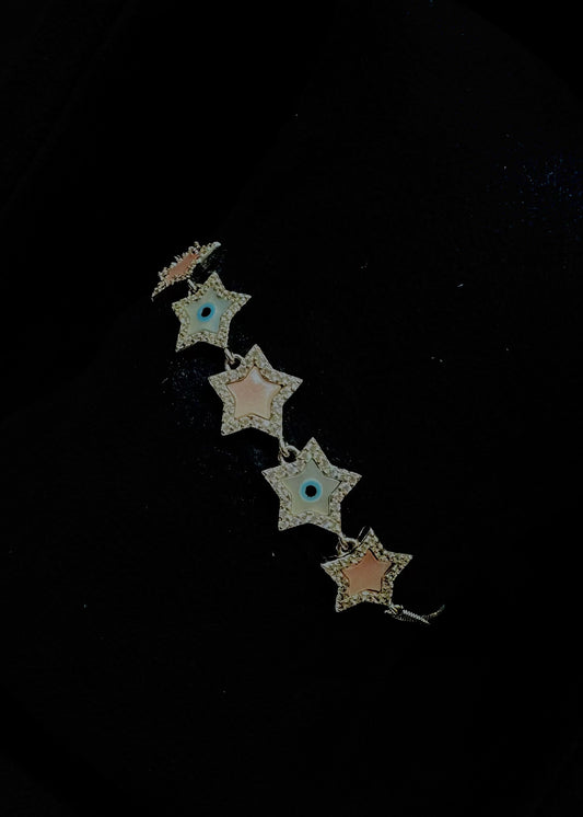 StellaGuard Evil Eye Star 92.5% silver Bracelet